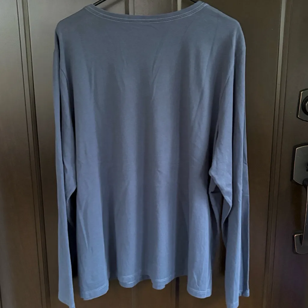 NWT Life Is Good Long Sleeve Crusher V Neck Peace Cardinal Tee Size 3X - Image 10