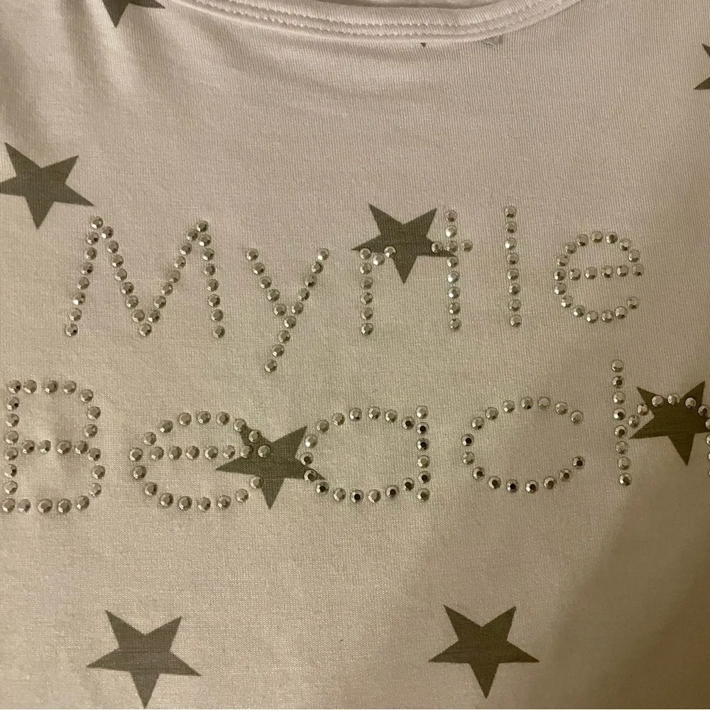 SOL Mate NWT Myrtle Beach rhinestone star tank top White - Image 4