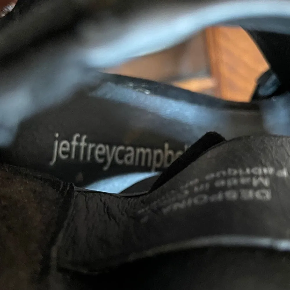 Jeffrey Campbell Despoina Black Heels‎ - Image 4