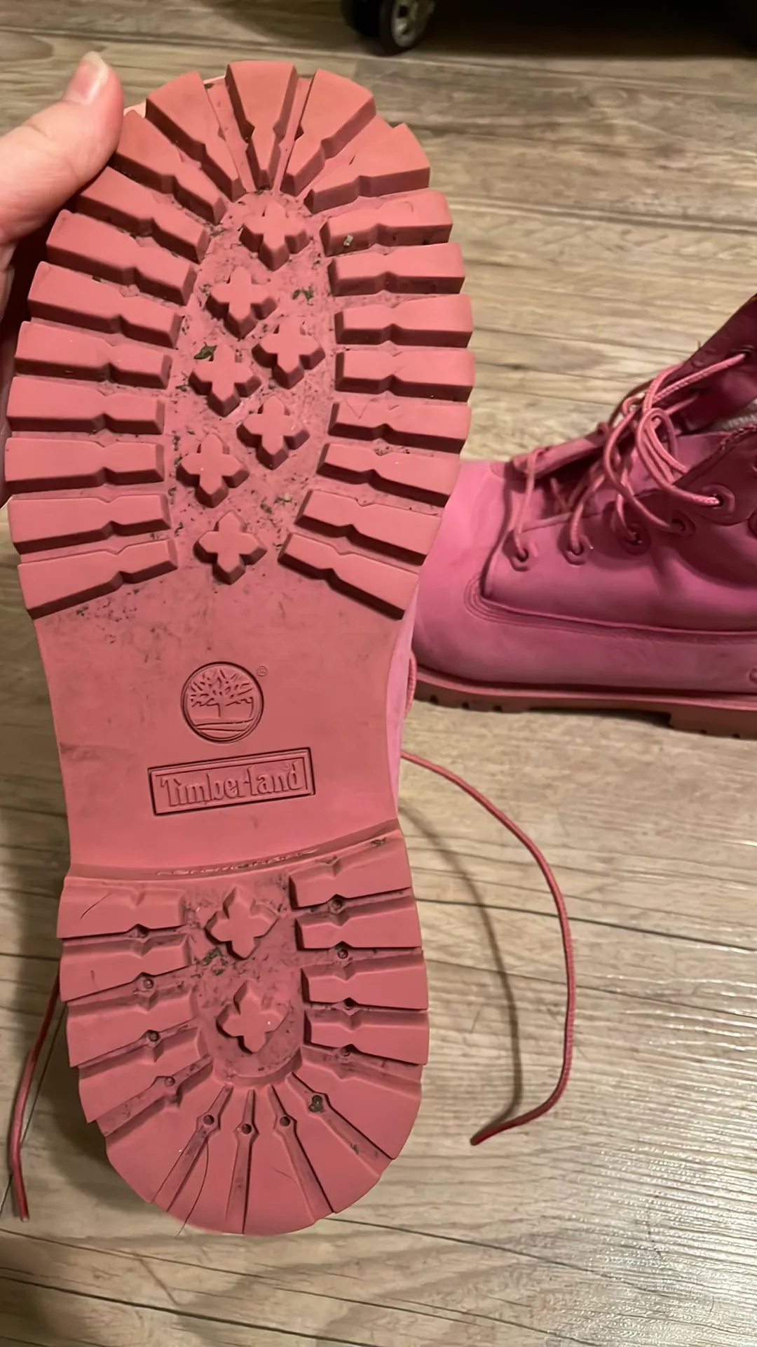 Timberland Pink Boots - Image 2