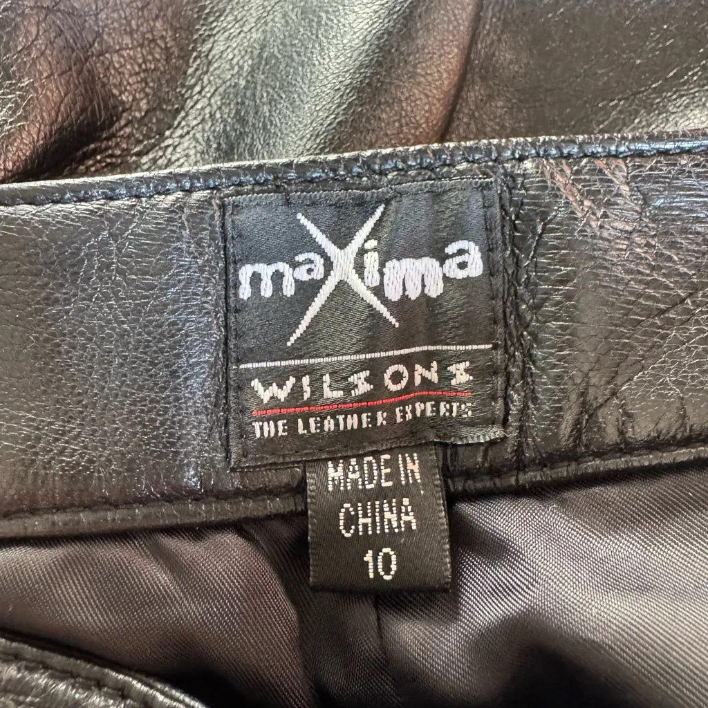 Maxima Wilson’s Leather pants‎ size 10 - Image 3
