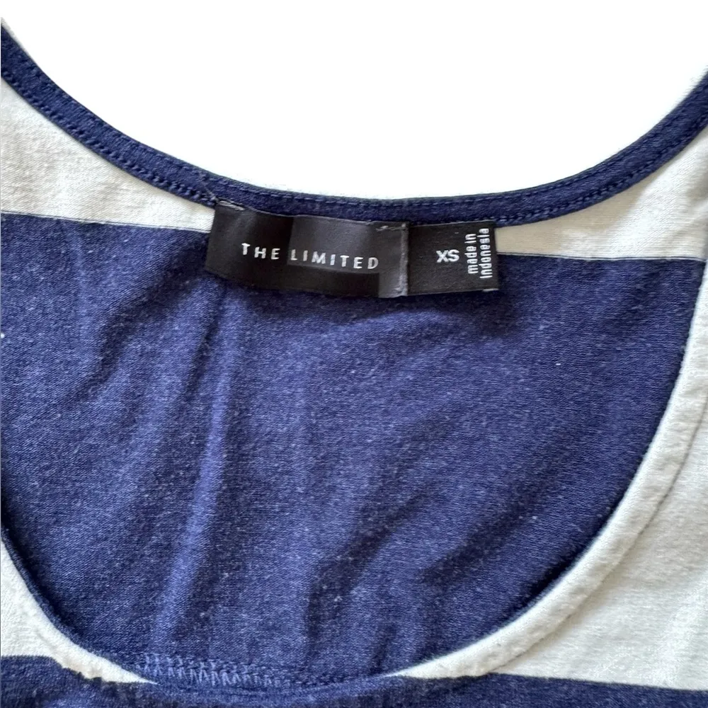 THE LIMITED Sleeveless Colorblock Striped Top - Image 3