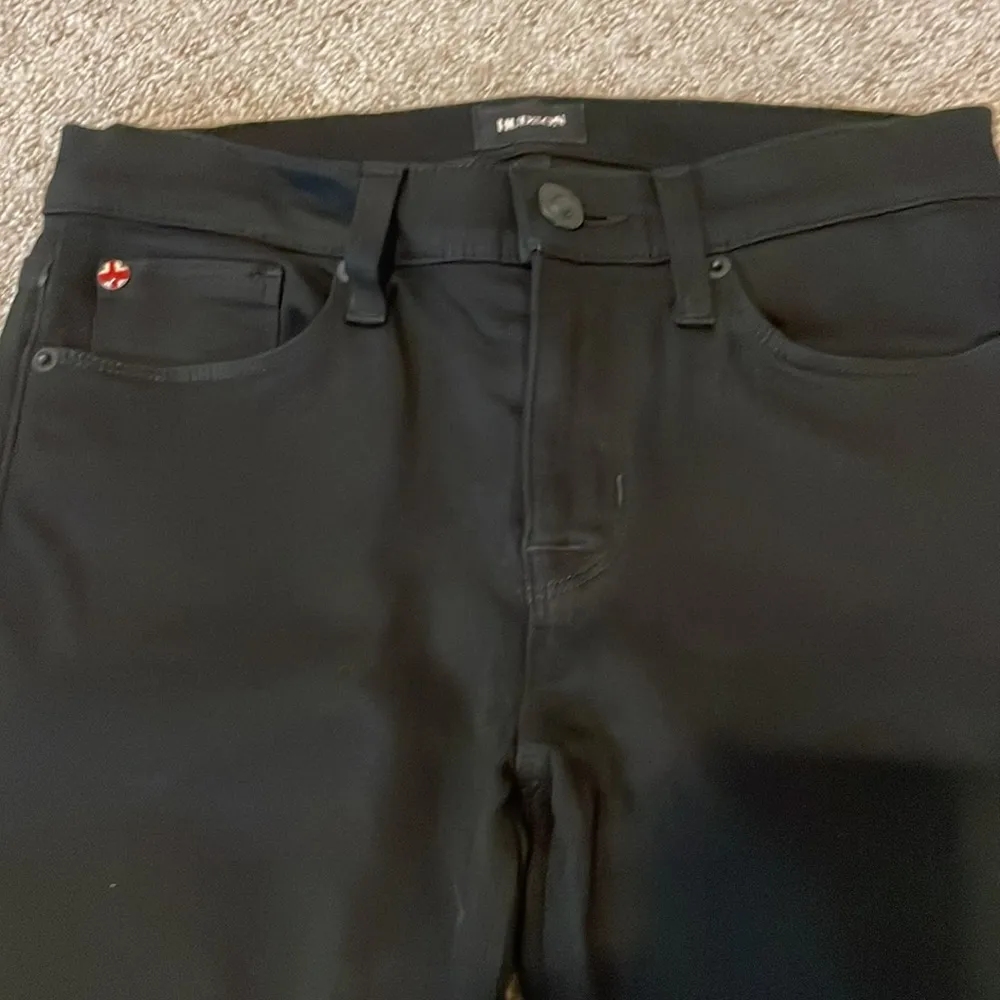 Hudson Black Nico Mid Rise Super Skinny Jeans 26 - Image 6