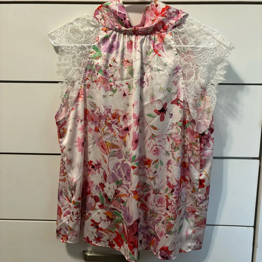 Generation Love Jeffa Floral Halter Blouse - Image 3