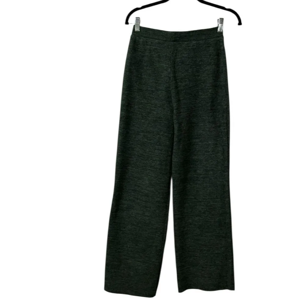 Zara Wide Leg Green Pants(Size Small) - Image 2