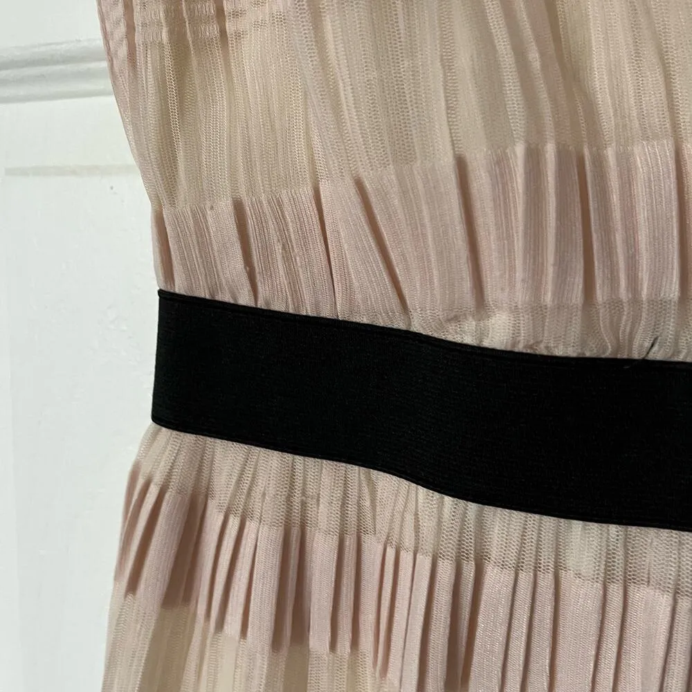 Pim + Larkin Pleated Overlay Dress - Size XS - Image 3