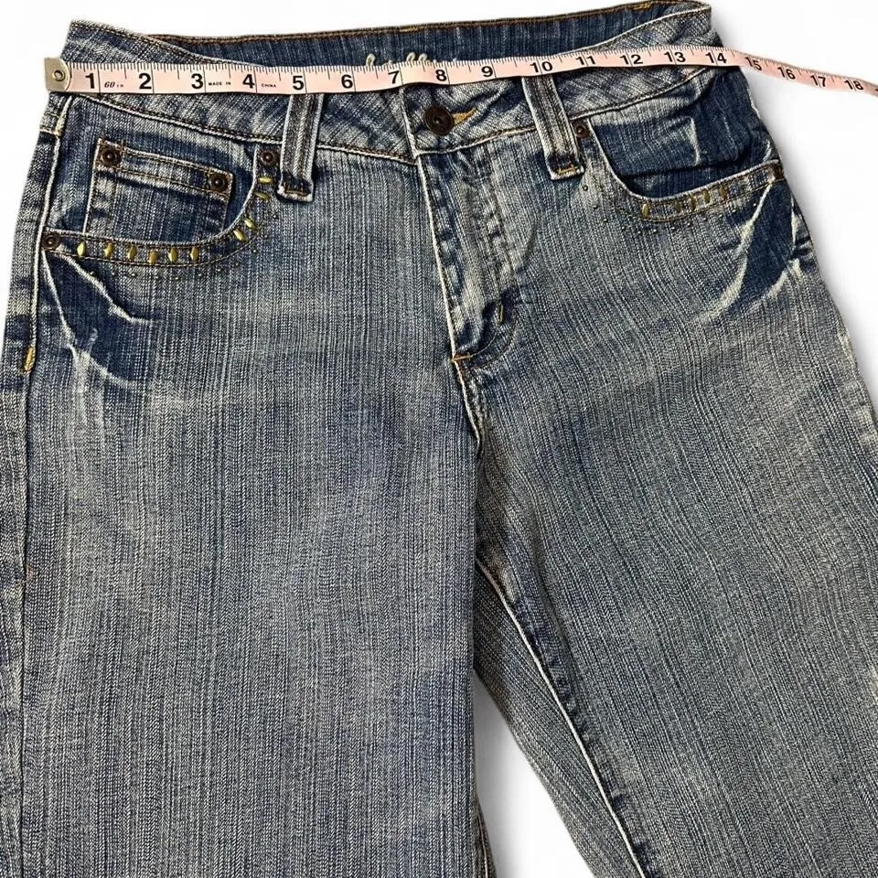Vintage 90's LA Blues Embellished Denim Bermuda Shorts‎ - Image 6