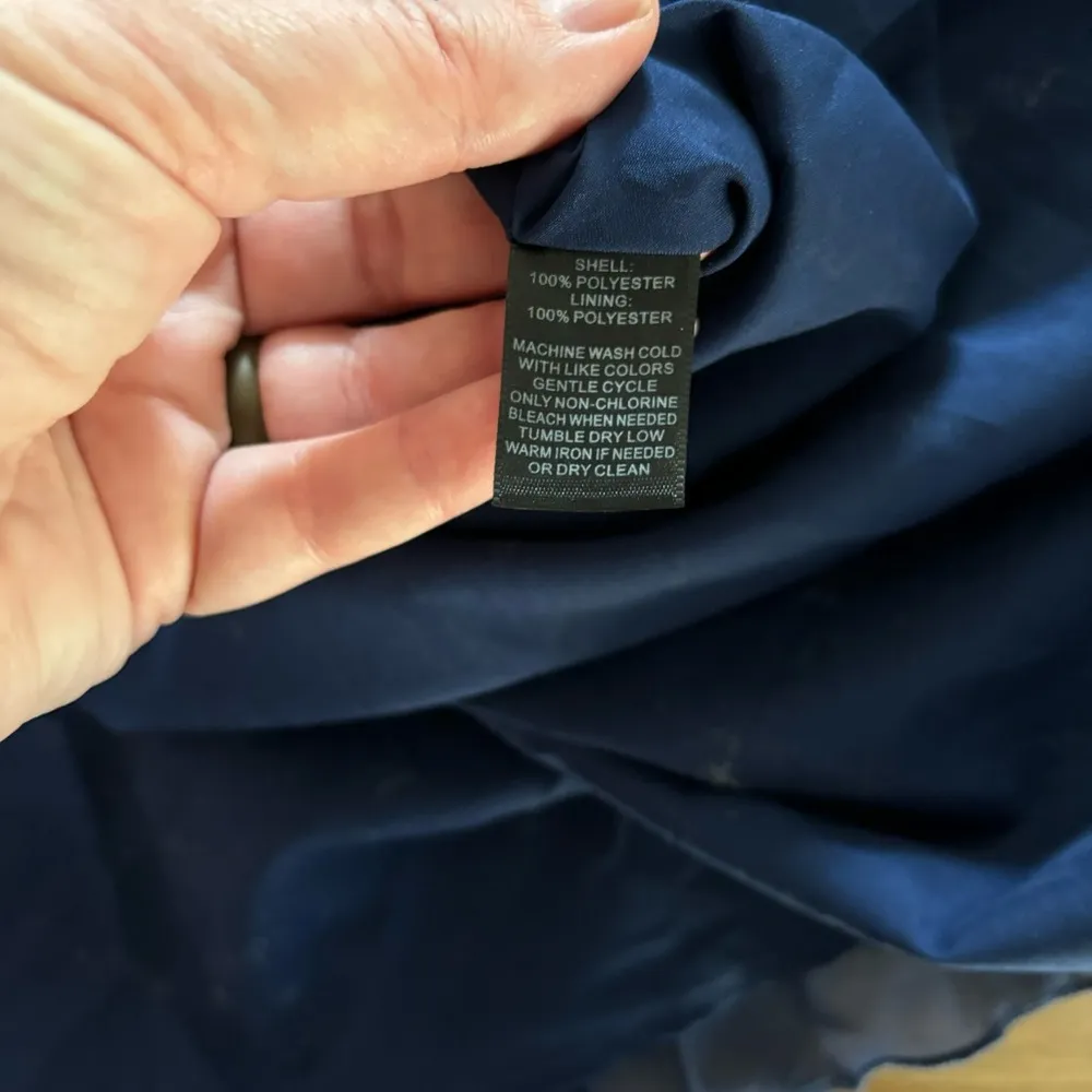 White House Black Market Blue Pleated Skirt 4 - Image 4