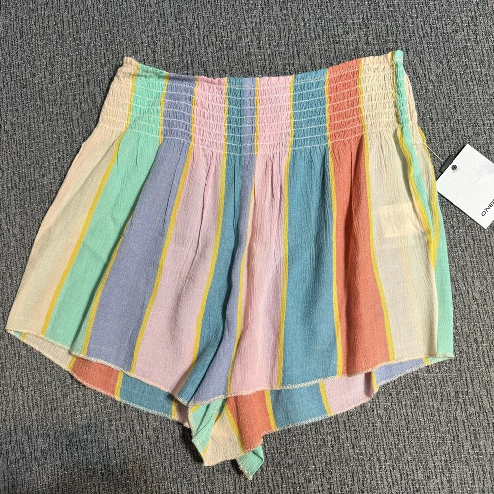 O’Neill Cove Stripe Gauze Shorts - Image 4