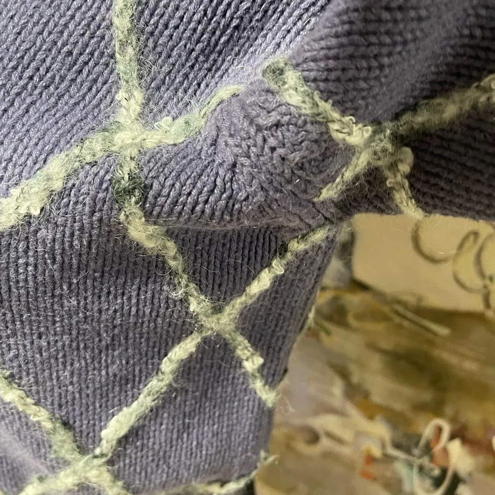 Vintage Dress Barn  lilac sweater medium - Image 9