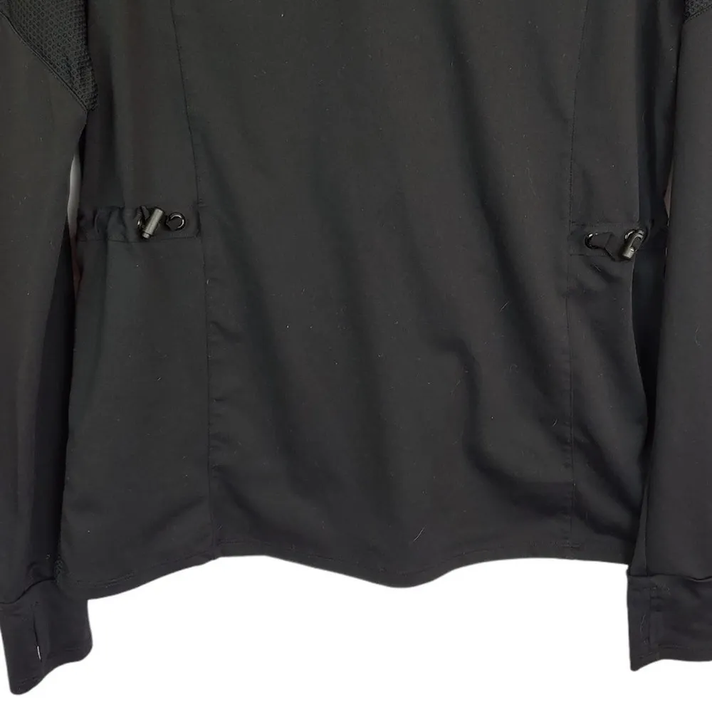 Fabletics Lana Black Cinched Waist Long Sleeve - Image 4