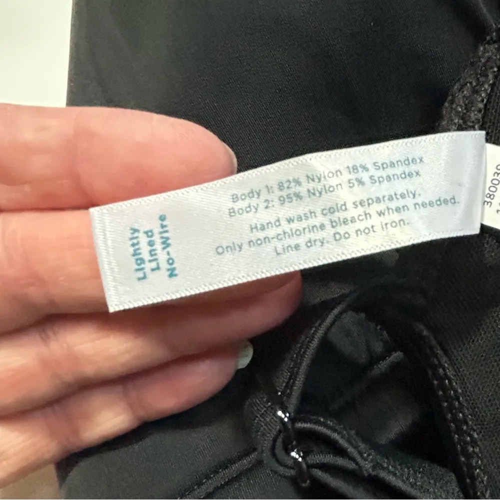 Cacique Swim by  Mesh Blouson Swim Tankini with No-Wire Bra - 26 - Image 7