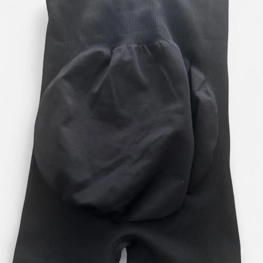 Maternity pregnancy Black Ribbed One - Image 5