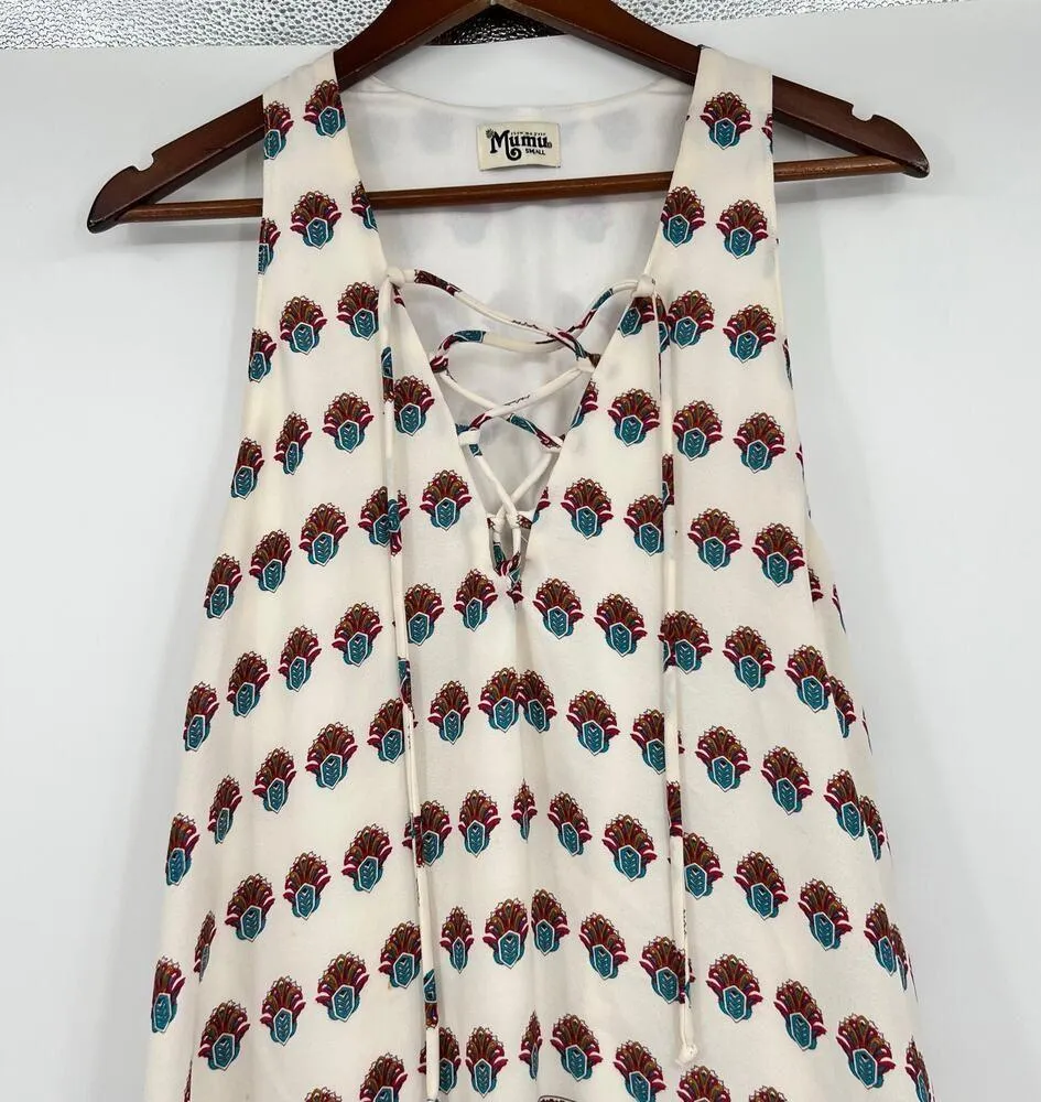 Show Me Your Mumu "Rancho Mirage" Circus Mini Dress Victorian sleeveless small - Image 7