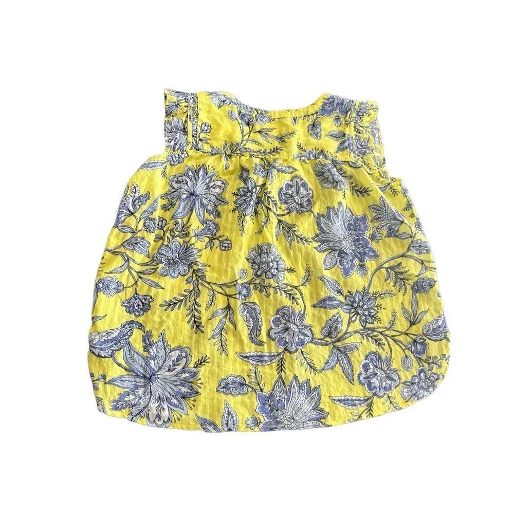 Ann Taylor Loft Floral Tank Top size MP - Image 2