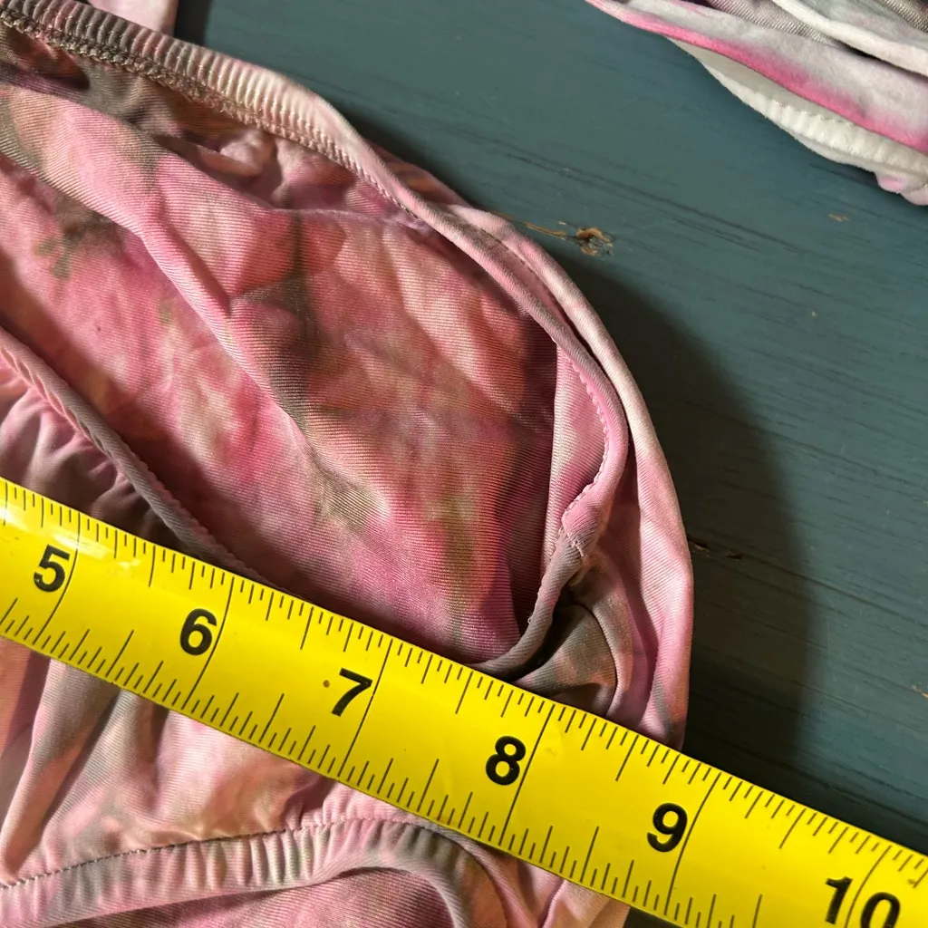 Lucky Brand Pink Tie-Dye Bikini Set - Image 8
