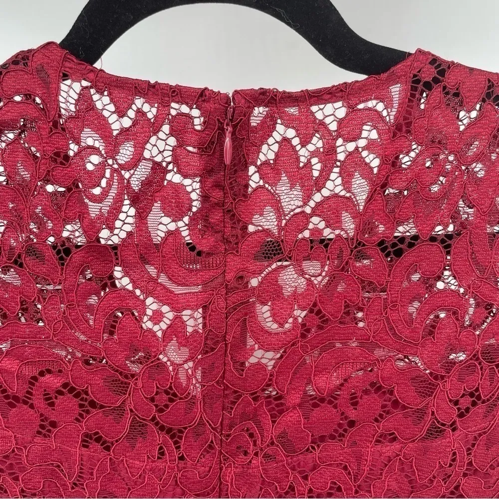 White House black market‎ Bell-Sleeve Lace Shift Dress Z160 - Image 10