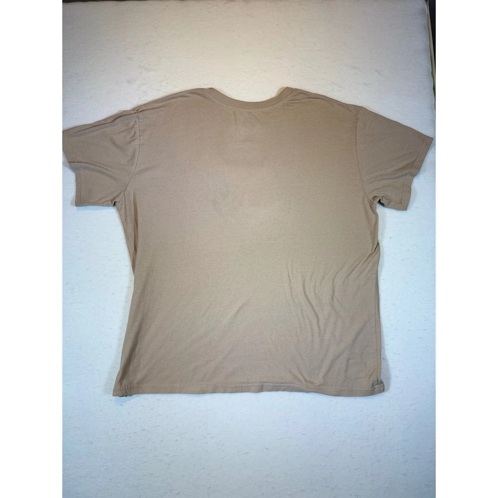 Disney Winnie the Pooh Graphic T Shirt Tan 2X Short Sleeve Crew Neck - Image 2