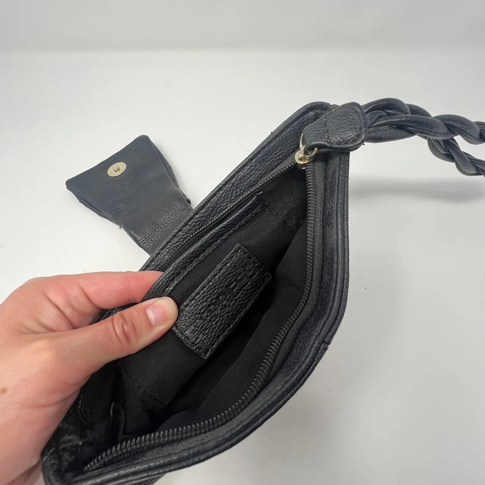 Express‎ Wristlet Clutch Purse Black - Image 3