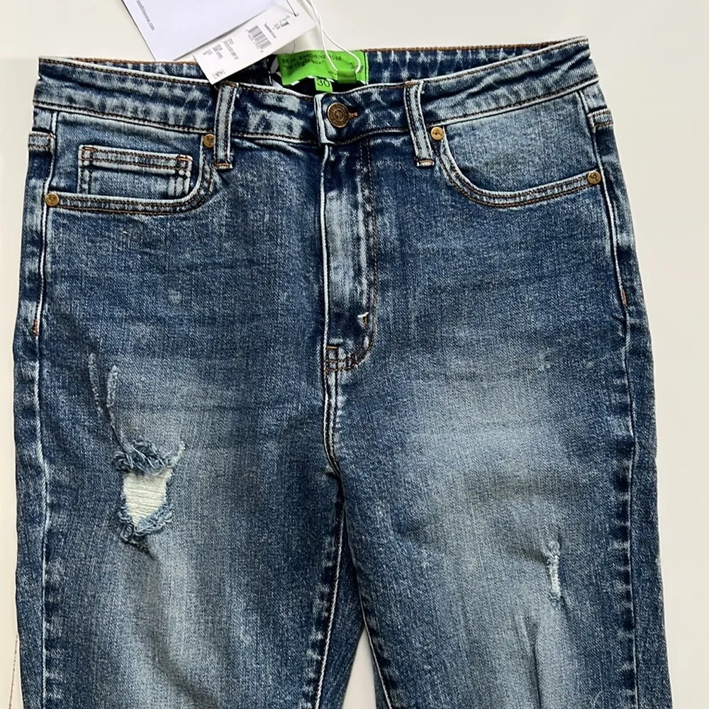 Sandrine Rose x  Distressed Skinny Jeans 30 - Image 3