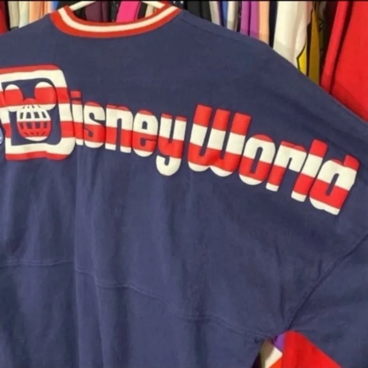 Disney parks usa American patriotic spirit jersey Xs - Image 4