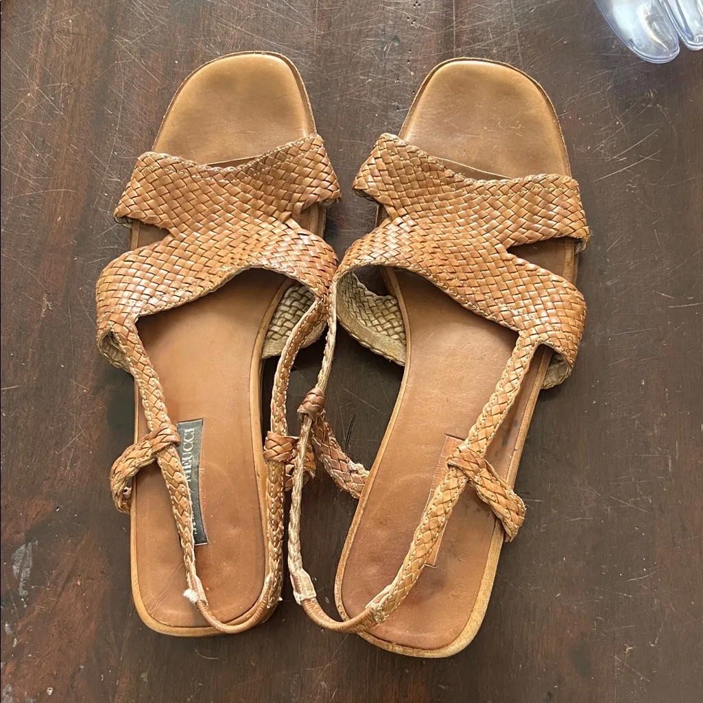 Sesto Meucci brown sandals size 11 - Image 9