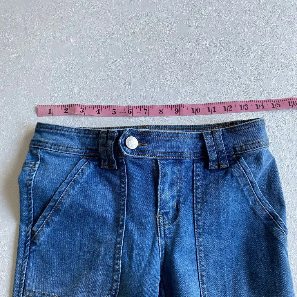 Rue21 Women’s Flare Jeans Size 6 Blue Denim High Rise Vintage Y2K - Image 7