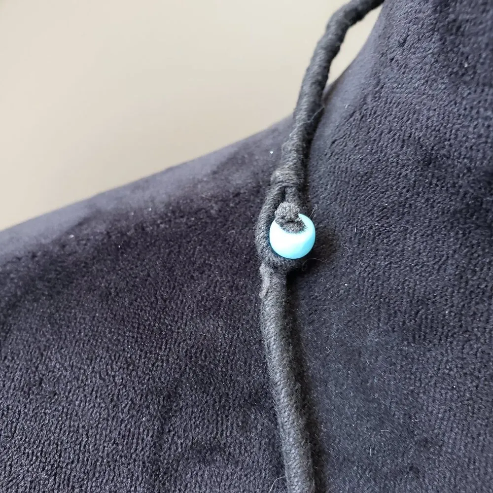 Women's Fashion Multi Colorful Mix Beads Strung on Cord Krobo Tribal Necklace Yellow - Image 6