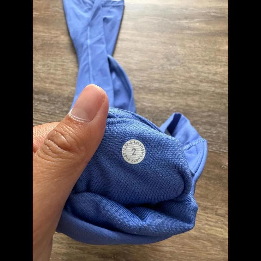 Lululemon Align With Pockets High Rise 25” Wild Indigo Size 2 NWT - Image 5