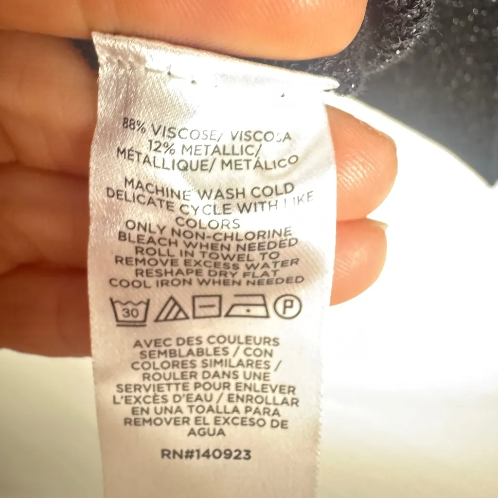 Loft Women’s Thin Black  Sweater - Image 3