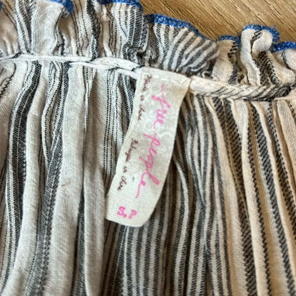 Free People Work Wearin’ It Rope Detail Cotton Blend Tank (S) - Image 5