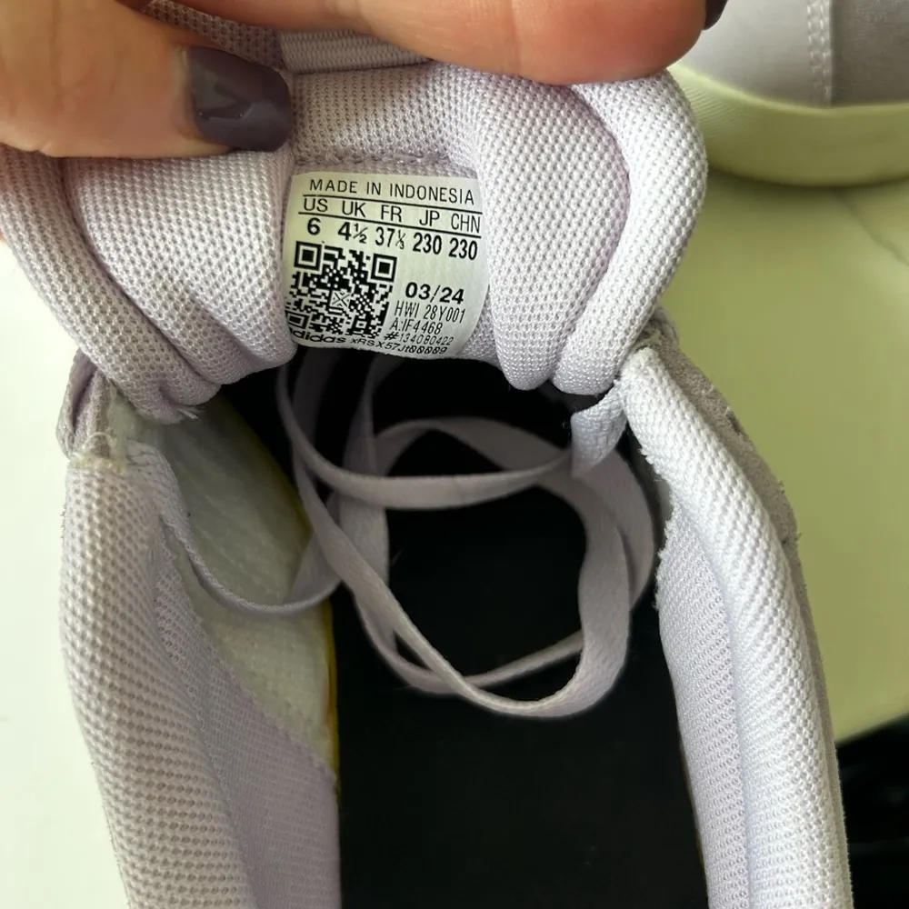 Adidas Women’s VL Court 3.0 Sneakers in Lilac Purple - Image 4