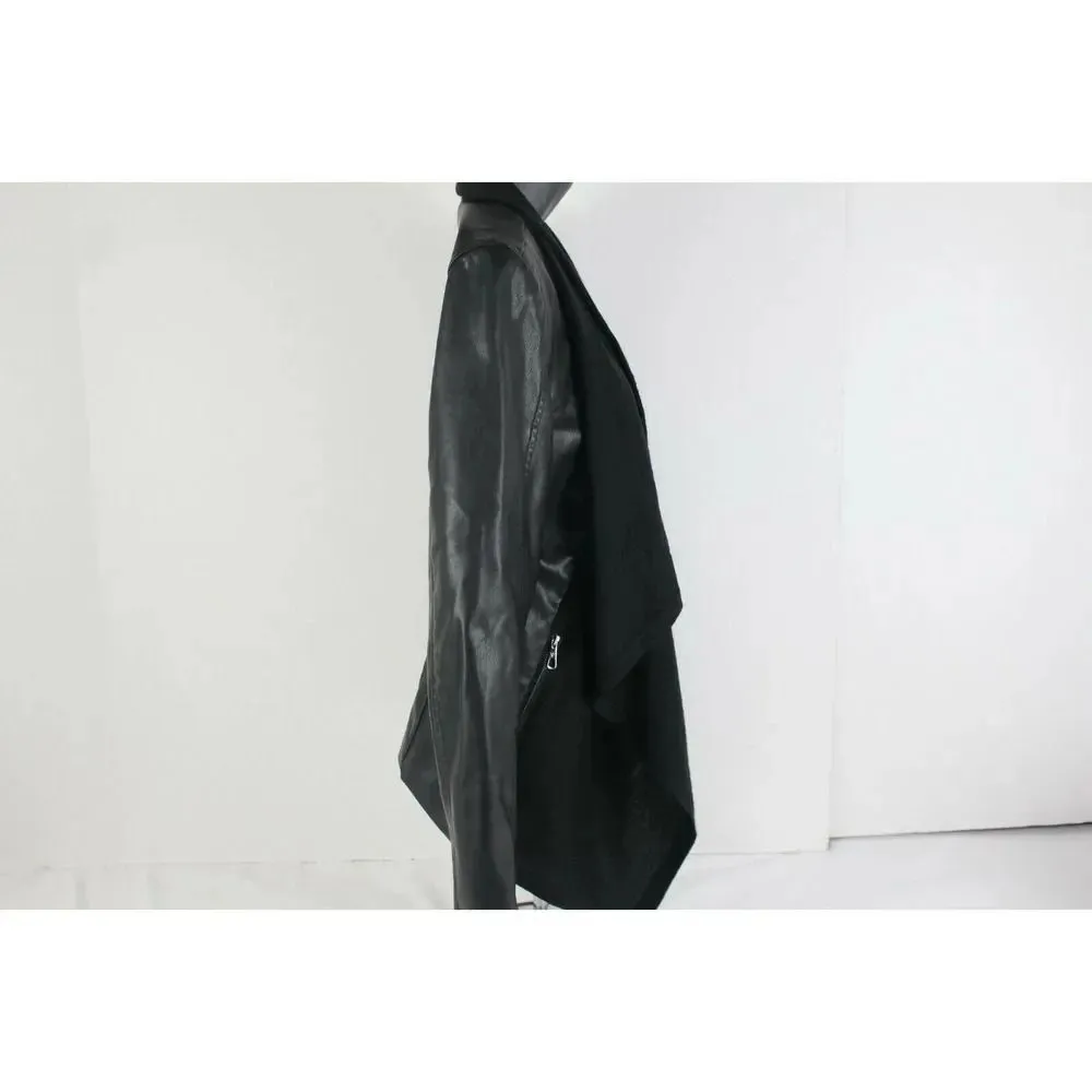 ladies GUESS Leather  jacket size M - Image 3