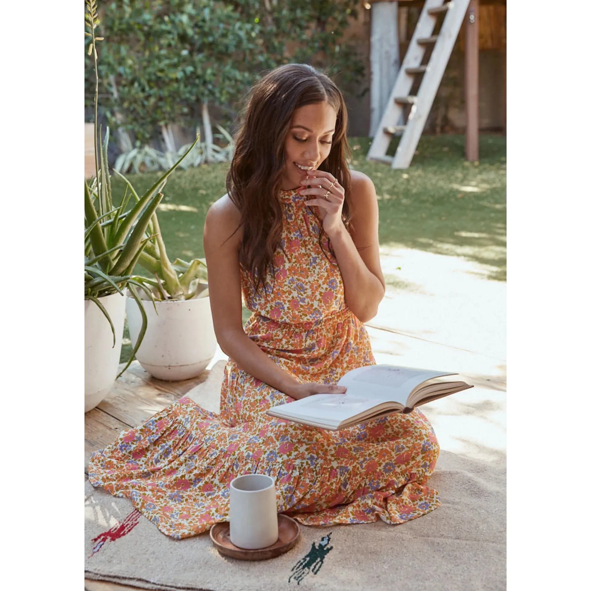 Anthropologie Lost + Wander Cali Dreaming Midi Dress - Image 5