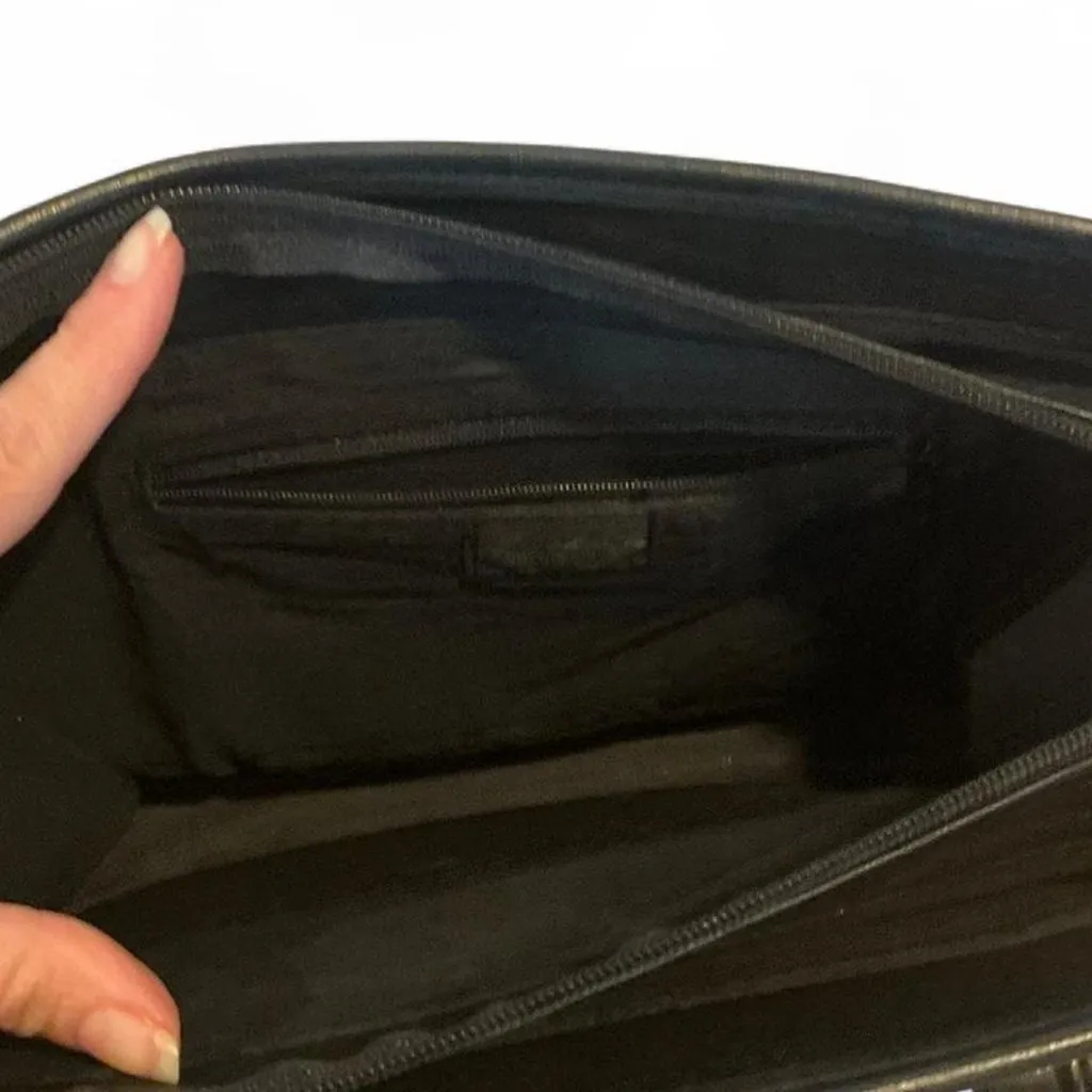 Dolce Vita Vintage faux leather shoulder bag in black - Image 5