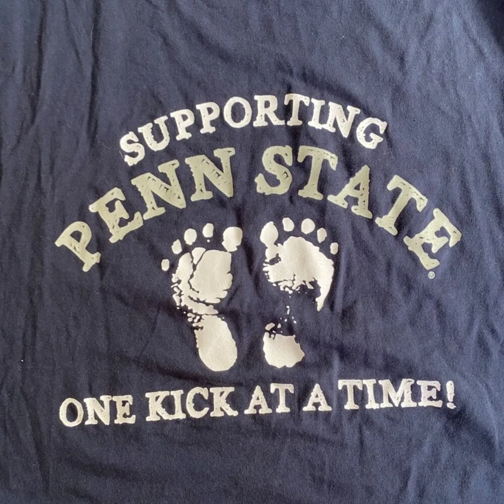 Penn State University Klutch Materinty Tee Shirt, Small Blue - Image 2