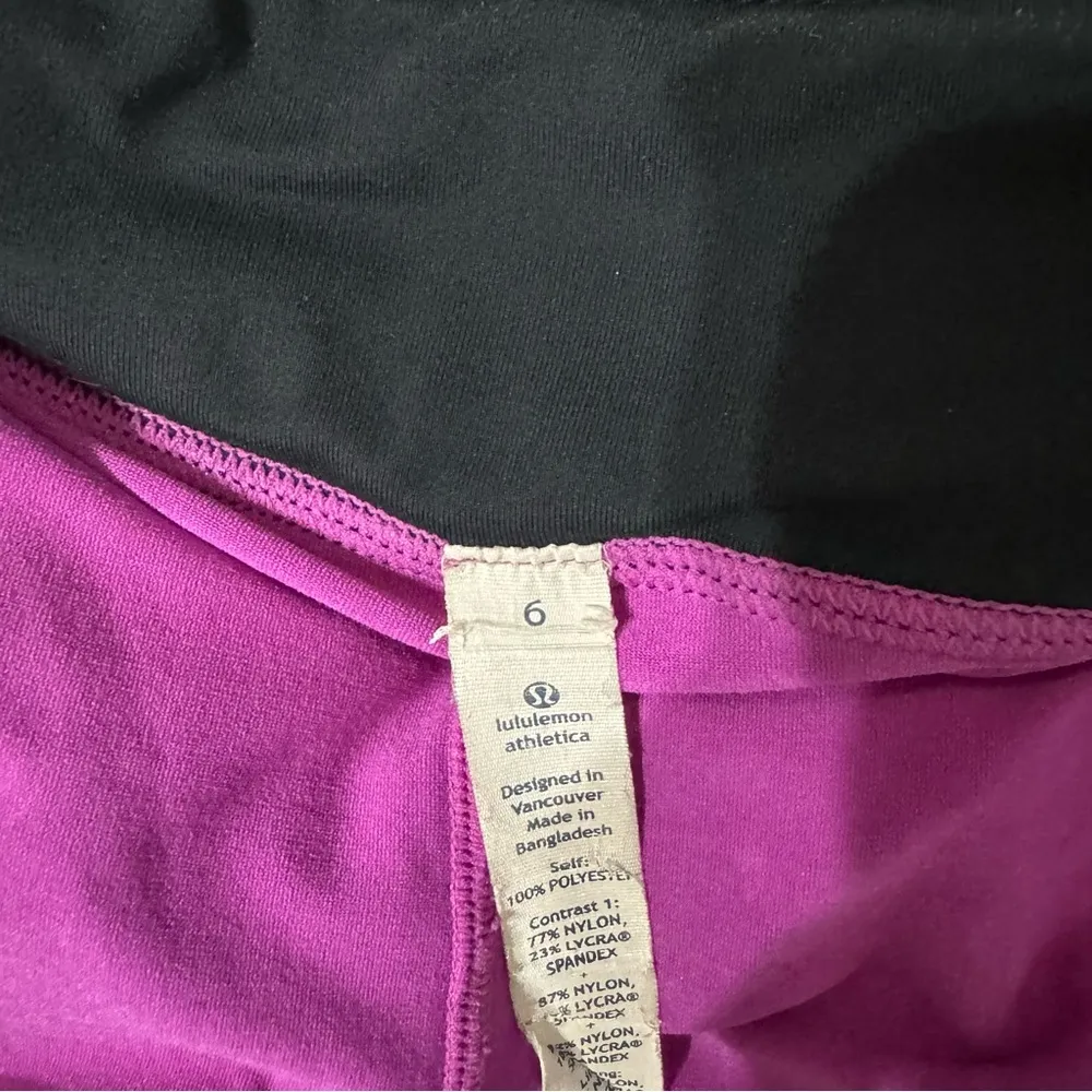 Lululemon Activewear Running Shorts Size 6 - Image 4