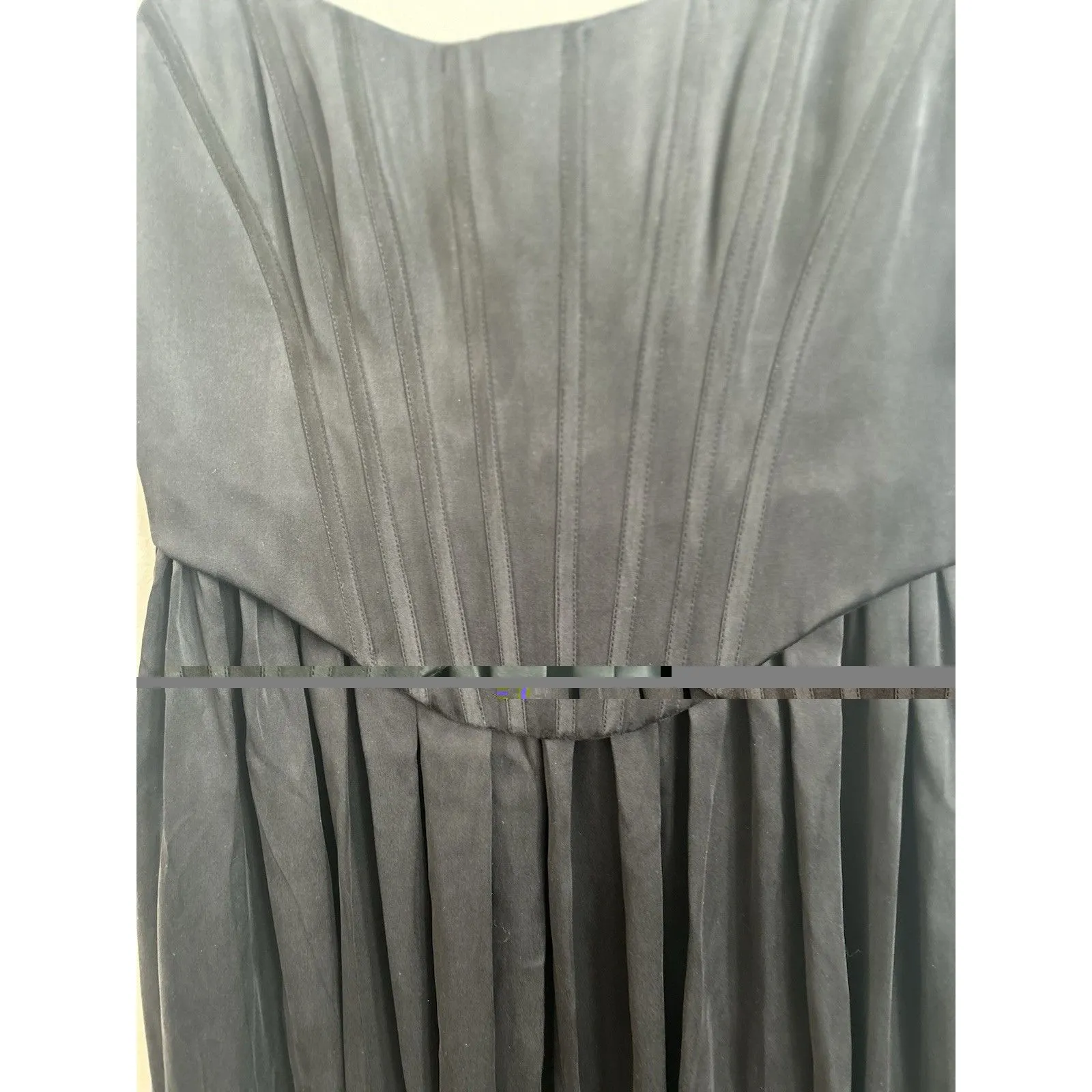 Zimmermann Silk Corset Black Midi Dress Size 2 Medium Sleeveless Cocktail Party - Image 5