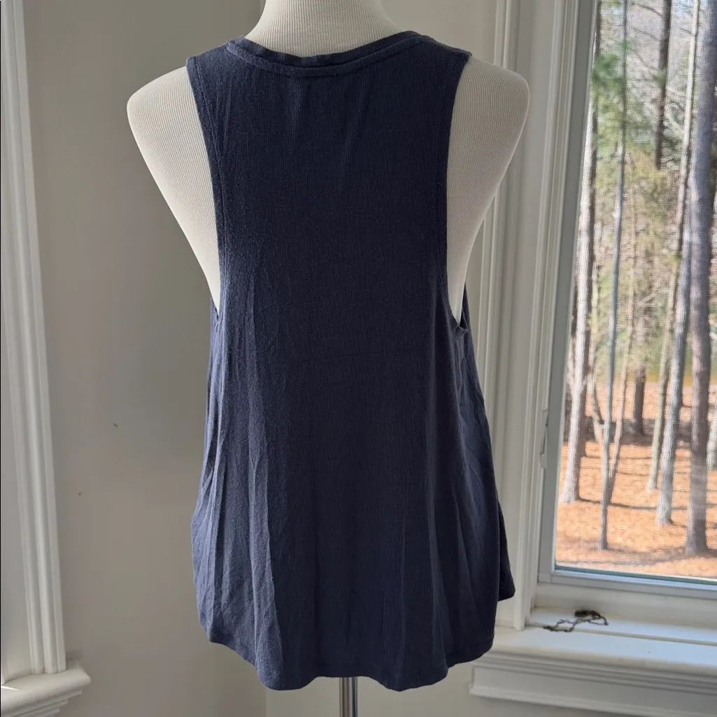 Athleta Soft “Well Rested Sleep Tank”, Medium, Blue, GUC - Image 5