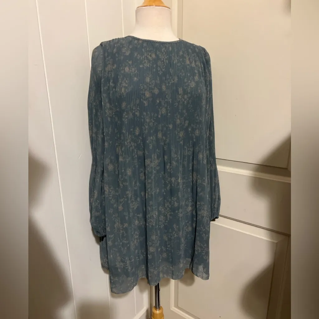 Wilfred $158 Aritzia Day Dreamer Mini Dress Balloon Sleeve Babydoll Floral Fairy - Image 2