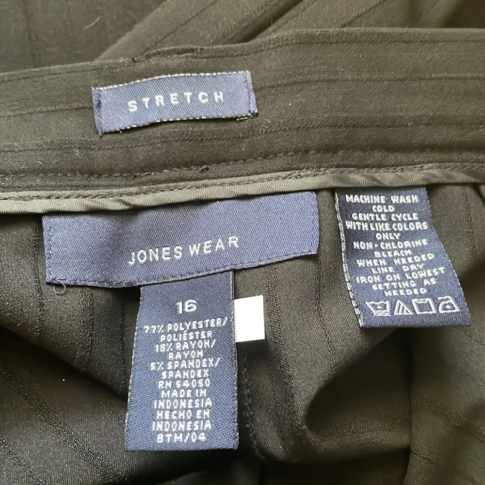 Womens New Jones Wear Buttons Up Stretch Dress Pants - Image 4