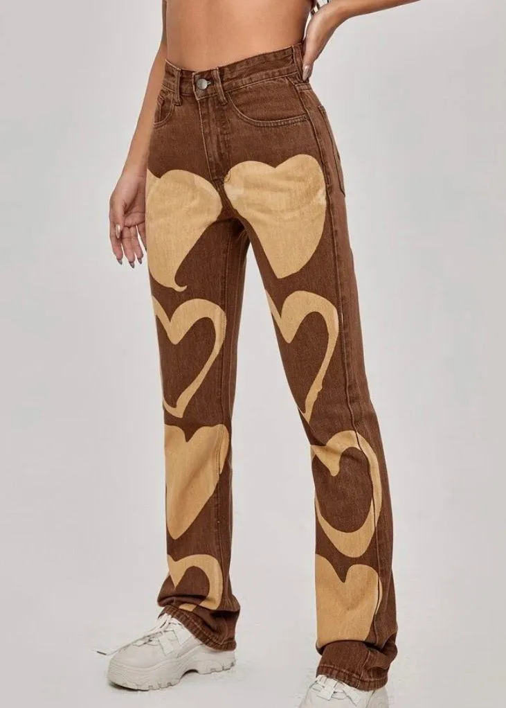 SheIn Mocha love Jeans  - Image 2