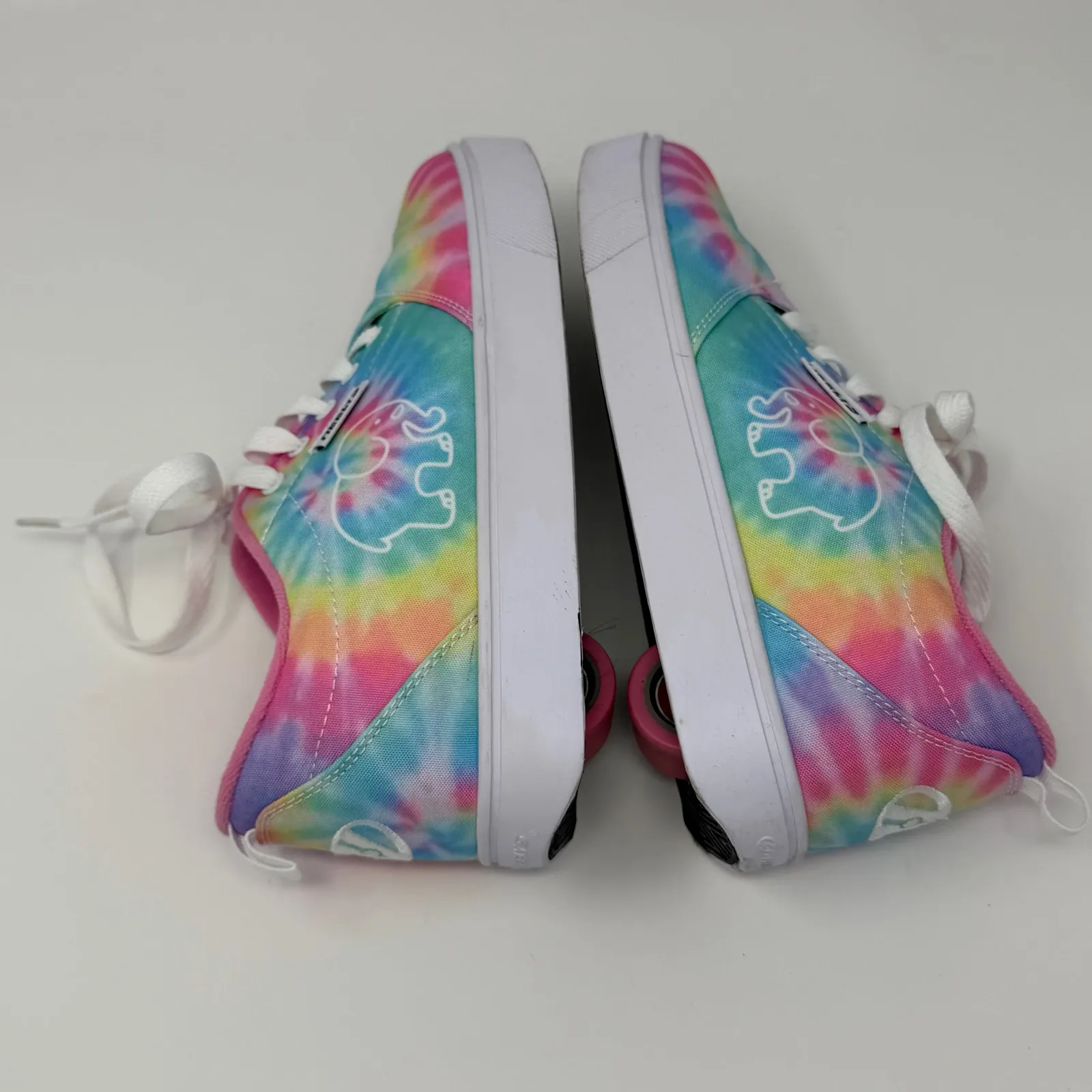 Heelys Pro 20 Prints Ivory Ella Tie Dye SKATE Women's Shoes Sneakers Size 9 - Image 4