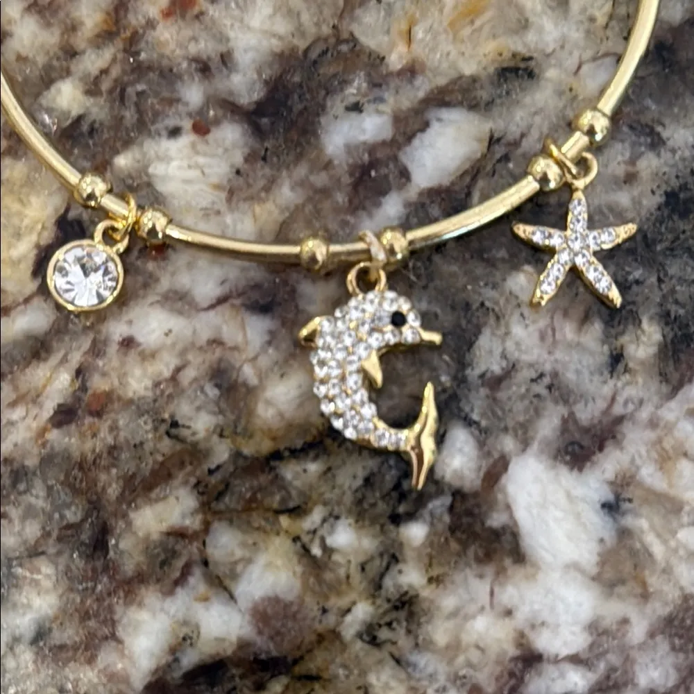 Gold Charm bracelets - Image 5
