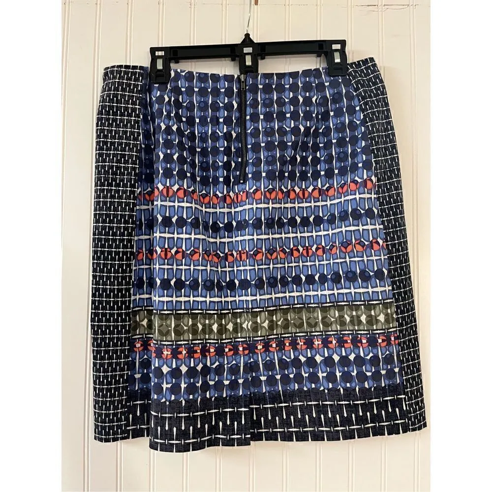 Nic + Zoe skirt medium multi color sz 12 - Image 2