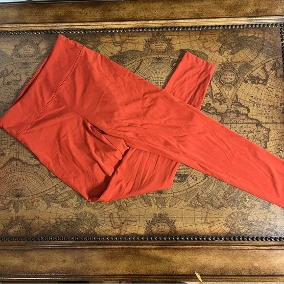 NWOT Koral Drive High Rise Blackout Activewear Gym Legging Rouge Red Orange sz S - Image 12