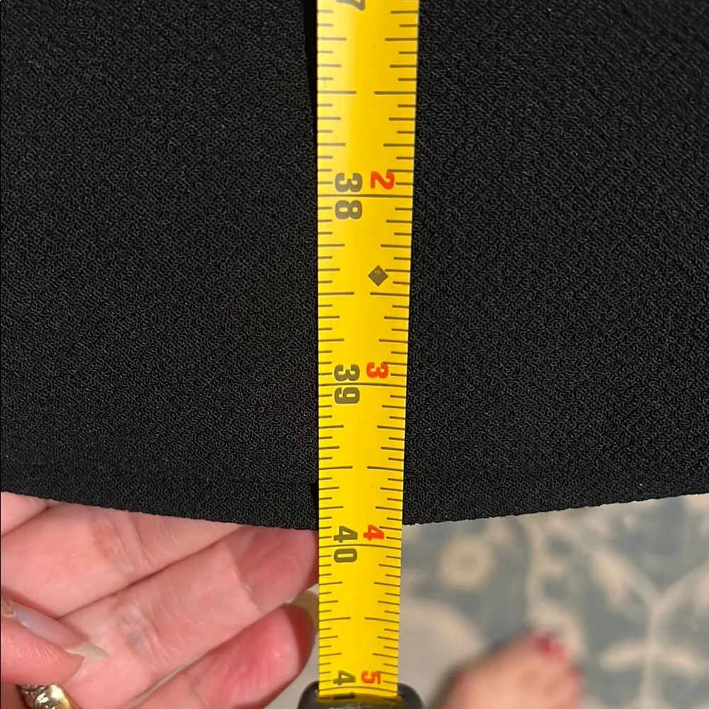 J. Crew Black Sheath Midi Dress Sleeveless Crew Neck - Image 12