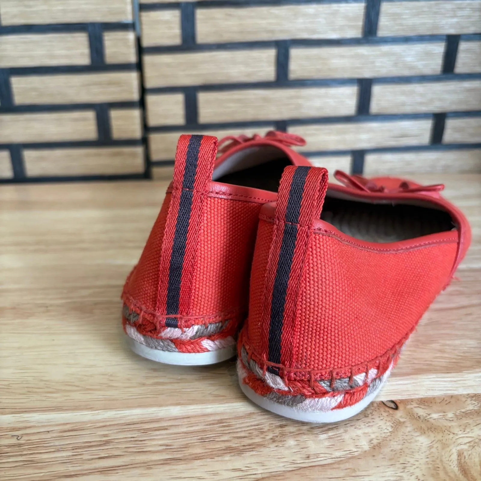 Coach‎ Coral Espadrille Size 7.5 - Image 6