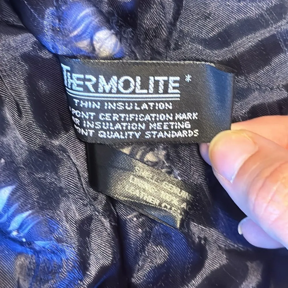 Georgetown leather design ladies soft leather jacket coat size small Y2K retro Purple - Image 10