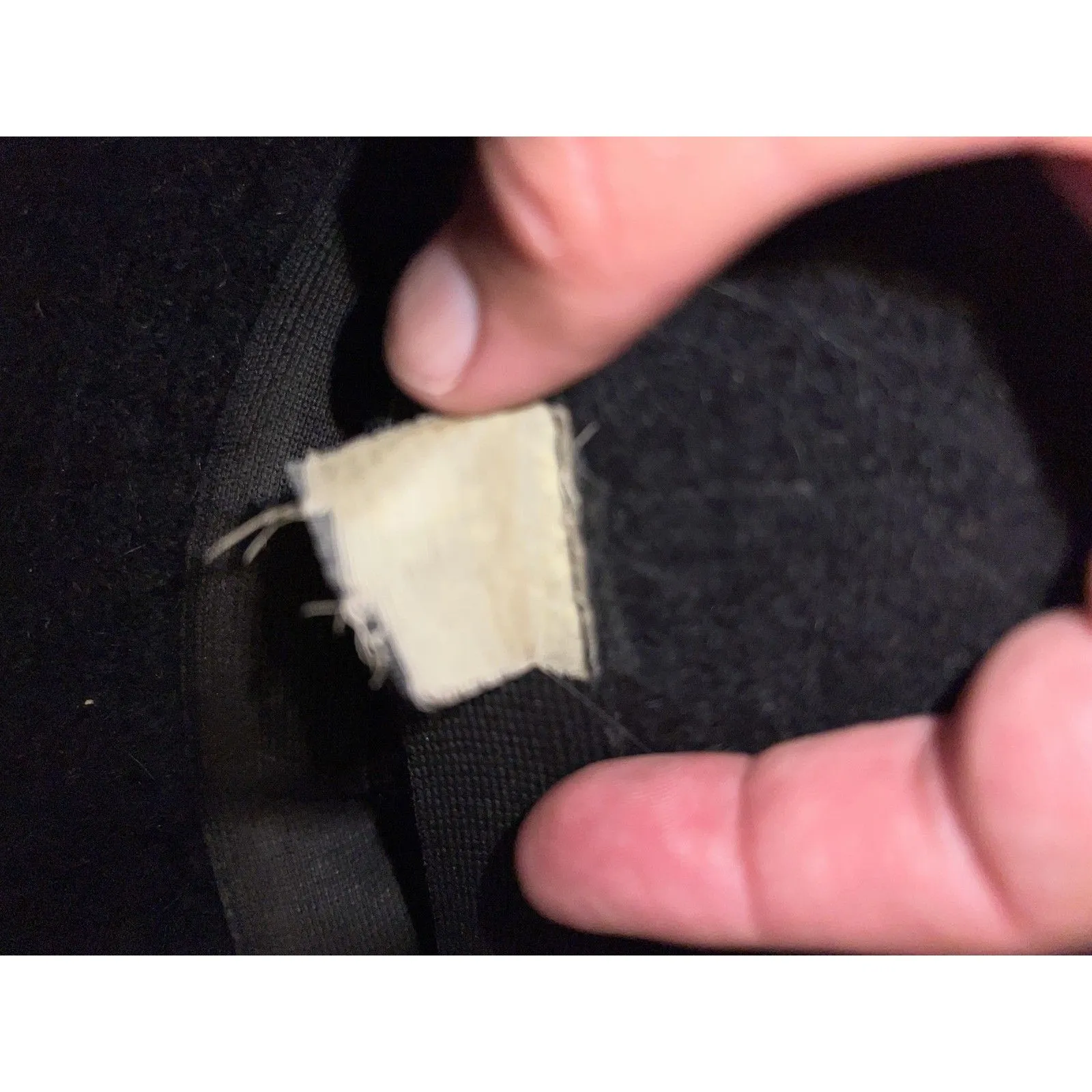 Vintage Unbranded Hat Bucket Wool Fuzzy Black Minimalist Mens Womens 90s Classic - Image 5